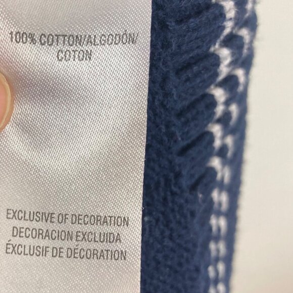 Kitestrings Nautical Vest Kids 12 Blue All Cotton Blue Sailboat Design Preppy - Picture 5 of 6